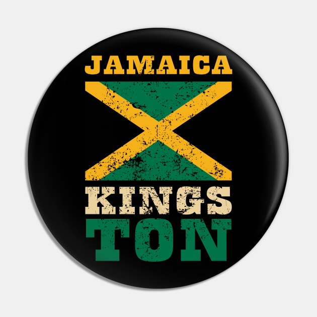 Flag of Jamaica Pin by KewaleeTee