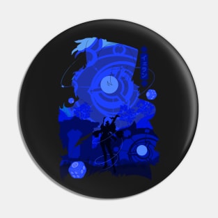 GENSHIN IMPACT YELAN NEGATIVE SPACE Pin