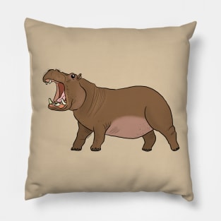 Hangry hungry hippo Pillow