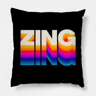 4 Letter Words - ZING Pillow