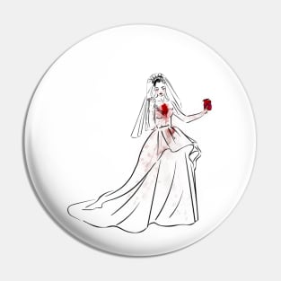 Jilted Bride Pin