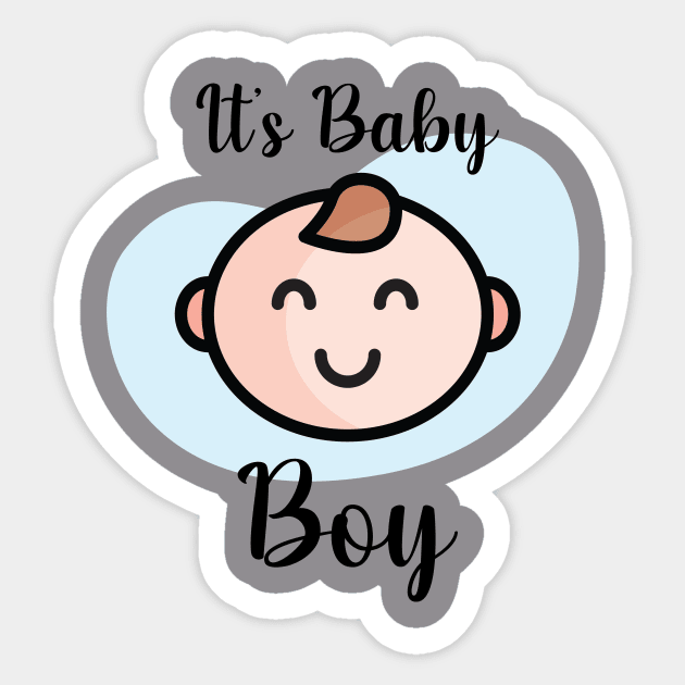 It's a Boy! - Baby Boy - Sticker