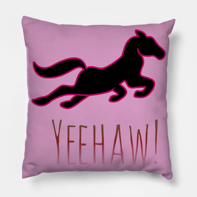 Yeehaw Pillow by Courtney's Creations