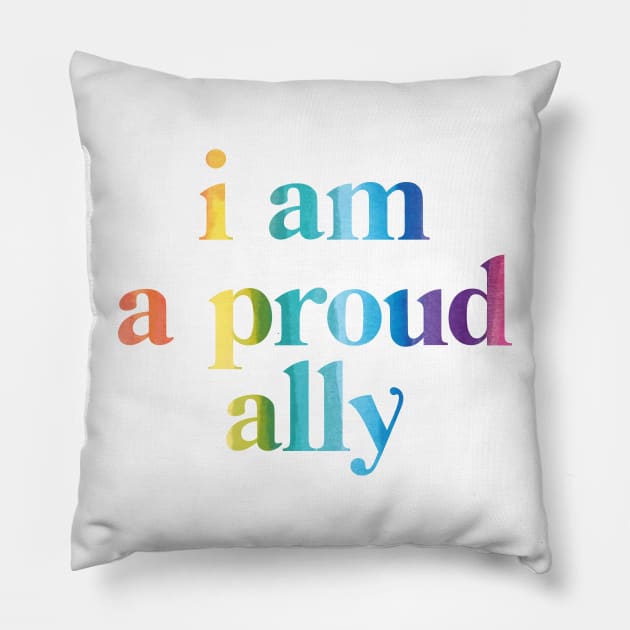 I am a proud Ally Pillow by jellytalk