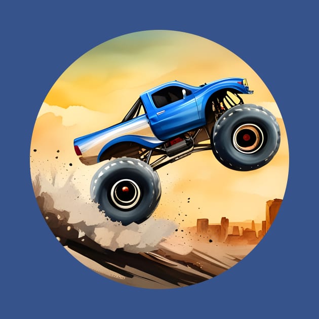 Monster Truck by antimatter_artwork