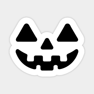 Jack o Lantern Pumpkin Face Magnet