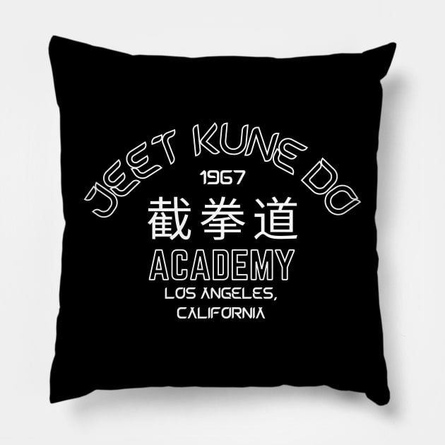 Jeet Kune Do Academy 7 Pillow by Millionaire Merch