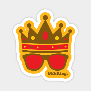 Triple Crown & Specs (Brown, Red, Gold) Magnet