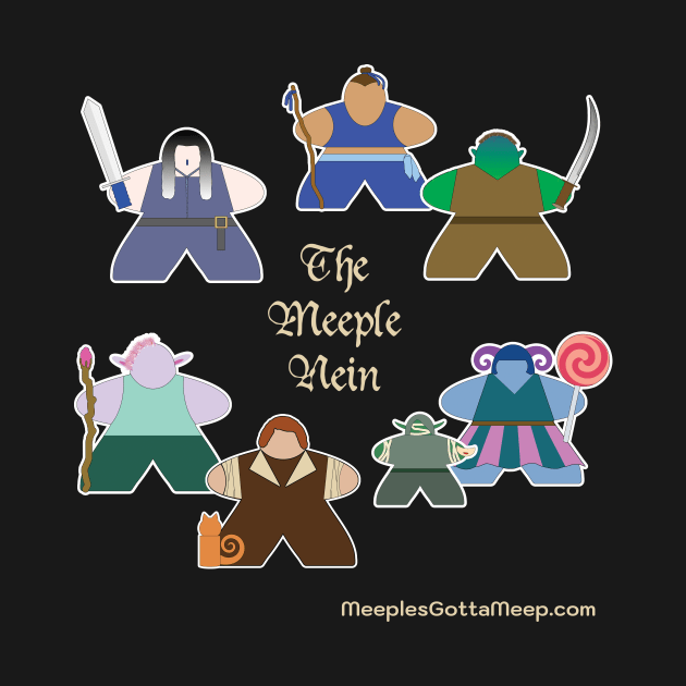 The Meeple Nein circle by MeeplesGottaMeep