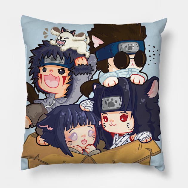 [Nekoruto] Team Eight Pillow by KyoChan1994