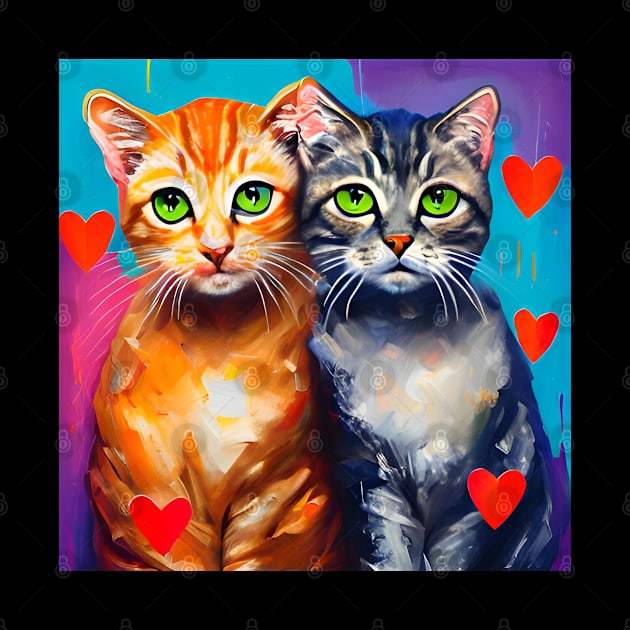 Cats in Love by Elite & Trendy Designs