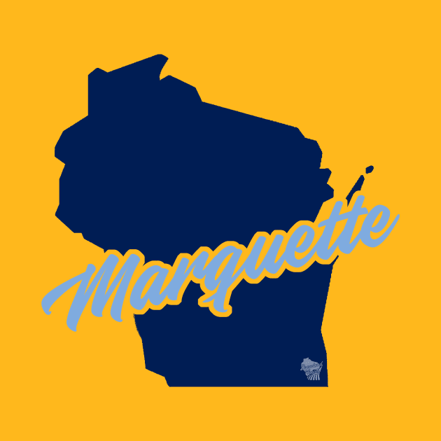 Marquette Script State by We Are Marquette