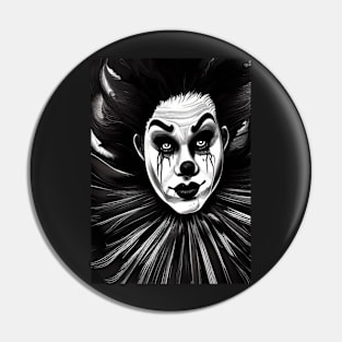 SELFIE CLOWN Pin