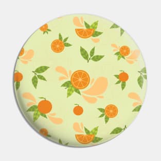 Citrus Splash Seamless Surface Pattern Design Pin