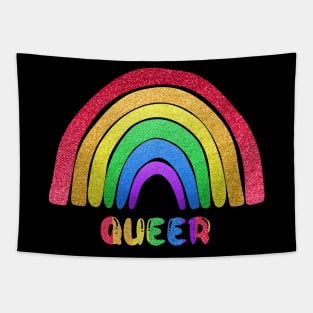 Queer Rainbow Tapestry