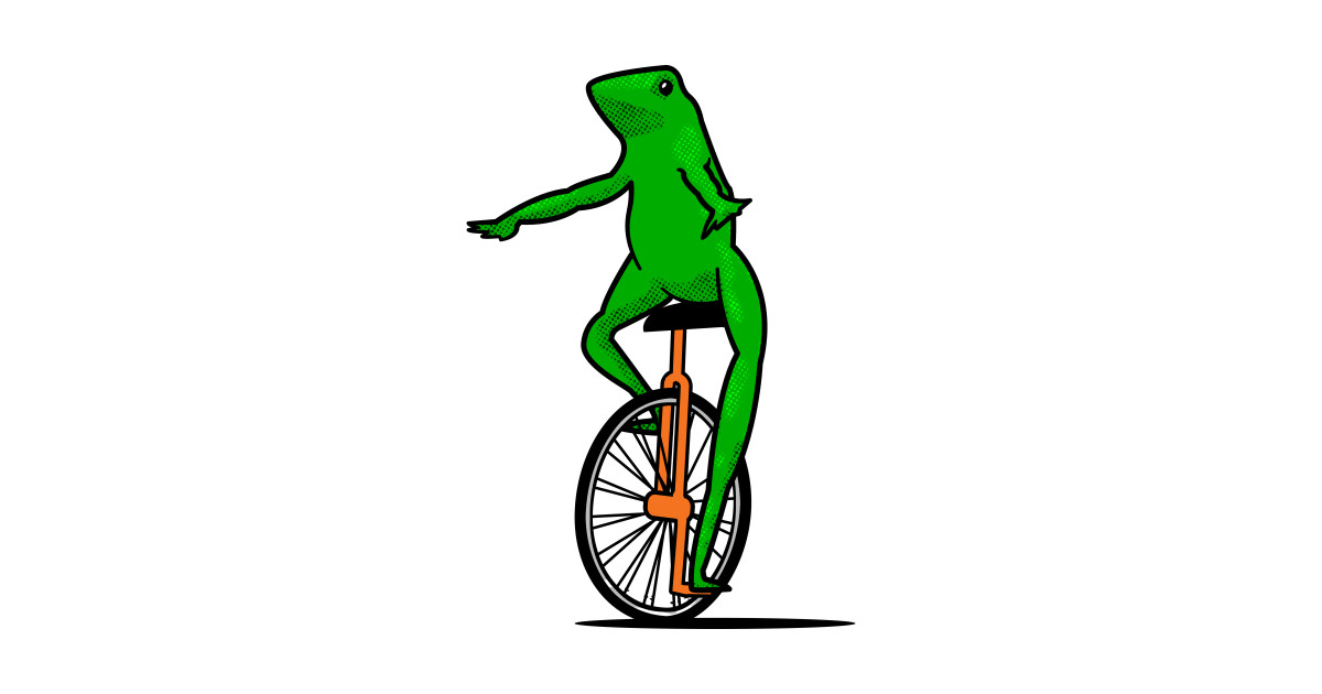 Dat Boi Unicycle Frog TShirt Dat Boi Meme Crewneck Sweatshirt