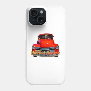 1951 Chevrolet Advance Design 3100 Pickup Truck Phone Case