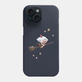 Flying Witch Phone Case