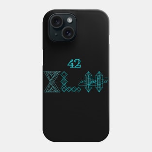 forty-two number symbolism Phone Case