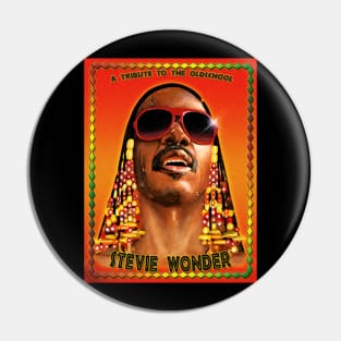 Stevie Wonder Soulful Stanzas Pin