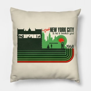 Let New York City Bewitch You / Rosemary's Baby Pillow