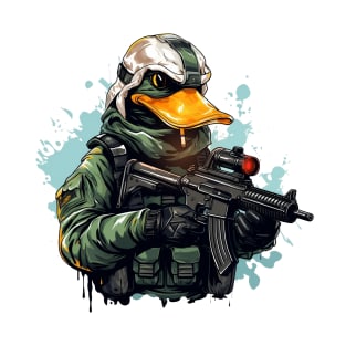 Modern Soldier Duck T-Shirt