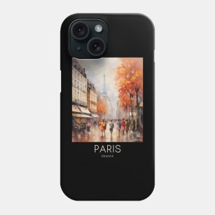 An Impressionist Painting of Paris - France Phone Case