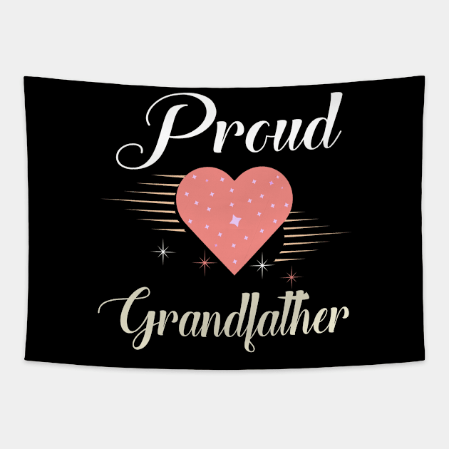 proud grandfather Tapestry by Bite