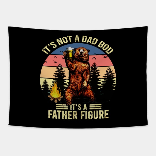 It's not a dad bod It's a father figure Tapestry by DragonTees