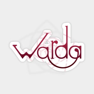 Warda Logo Shirt Magnet