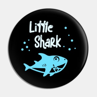 Little Shark Family Matching Children Funny Sharks Pin