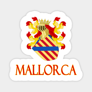 Mallorca - Coat of Arms Design of the Spanish Balearic Island Magnet