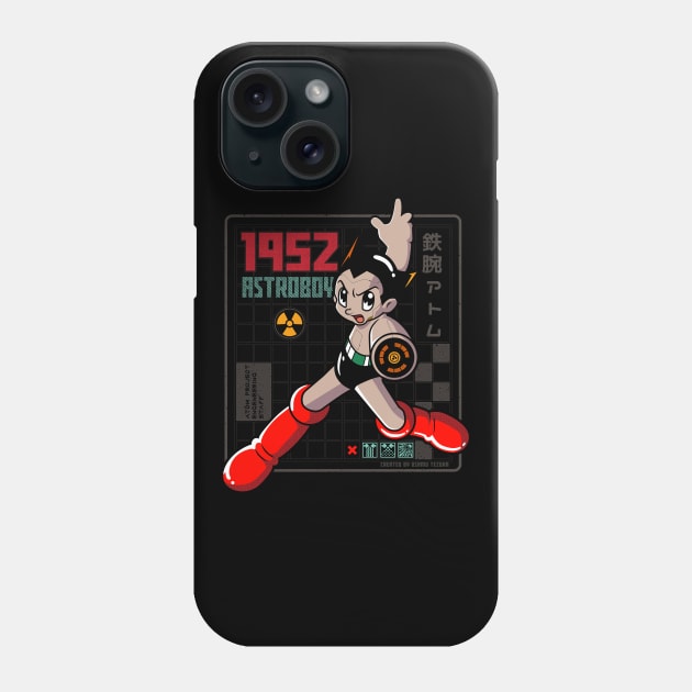 astroboy - atomo project Phone Case by redwane