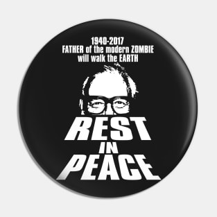 George Romero RIP Pin