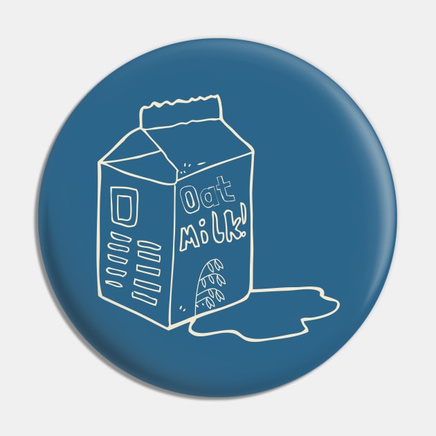 Oat Milk Pin by High Altitude