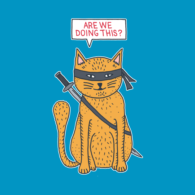 Ninja Cat by Matt Andrews