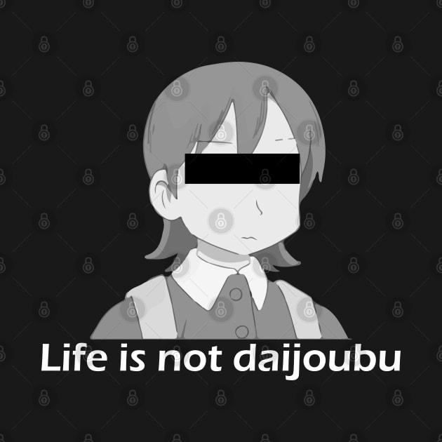 Yuuko Chan - Life is not daijoubu - series 1 - white by FOGSJ