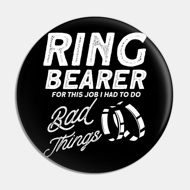 Ceremony Ring Bearer Ring Bearer gift Pin by Toeffishirts