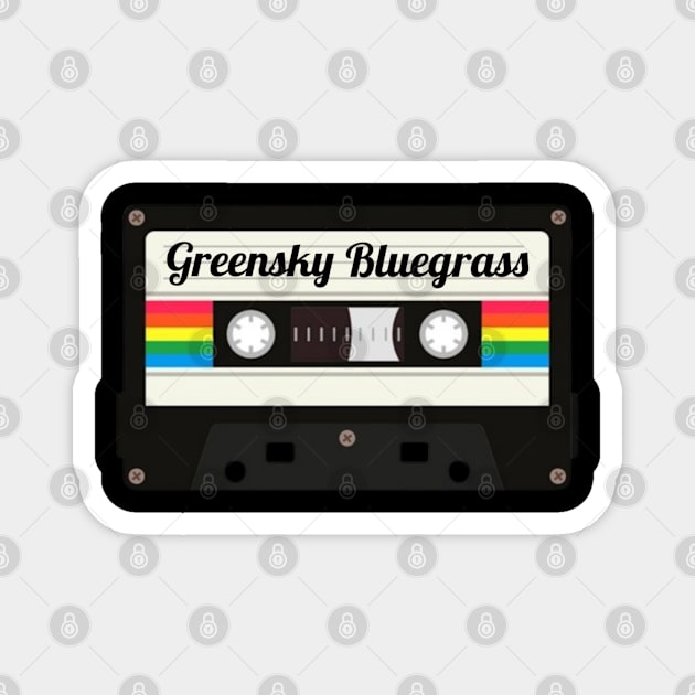 Greensky Bluegrass / Cassette Tape Style Magnet by GengluStore