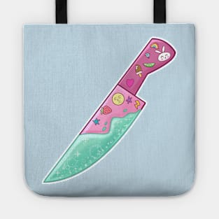 Pastel Goth Knife Tote