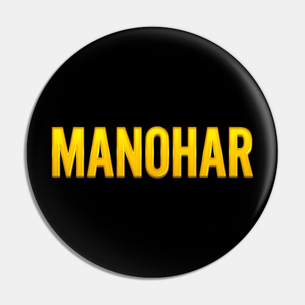 Manohar Name Pin by xesed