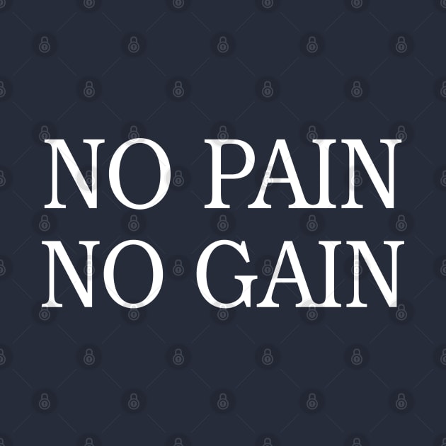 NO PAIN NO GAIN by ColaMelon