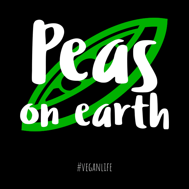 Peas on Earth vegan life by ChestifyDesigns