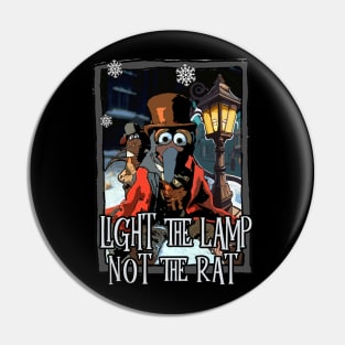 Muppet Christmas Carol - Gonzo & Rizzo Light The Lamp Pin