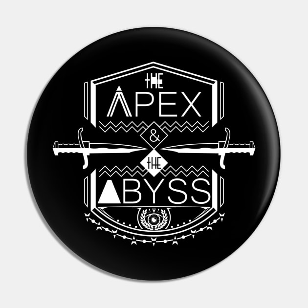 Inverted Design Pin by apexandabyss