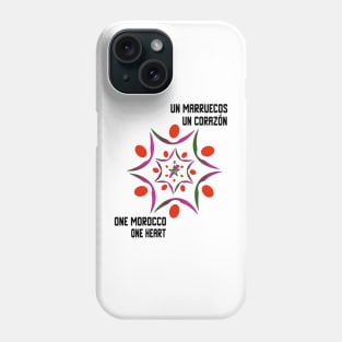 Proud Morocco Flag Gift Moroccan Lovers For Men's Women's Phone Case