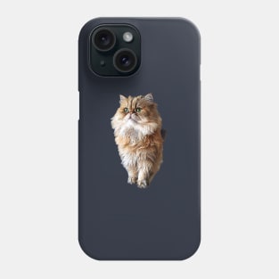 Persian Cat Cute Orange Persian Kitty Phone Case