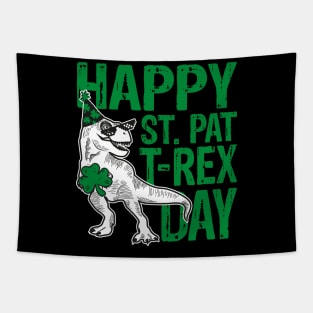 Happy St Pat Trex Day Tapestry