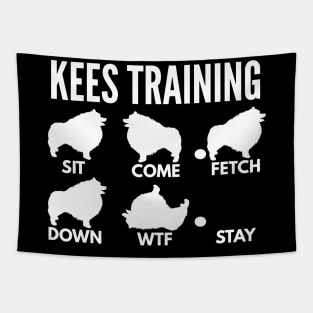 KEES Training Keeshond Tricks Tapestry