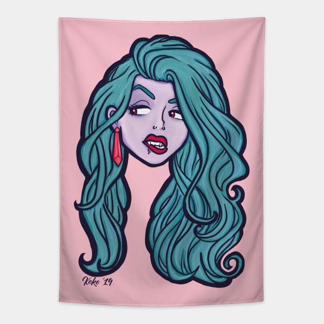 vamp Tapestry by kokodiablo